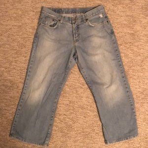 Lucky Brand Jeans Easy Rider crop size 10